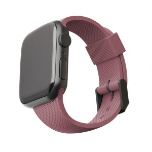 [U] Apple Watch 44/42mm DOT Silicone Strap – Dusty Rose