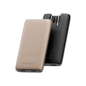 ENERGEA TravelWorld Edge 65Watt Dual USB-C PD/PPS/QC3.0 Wall Charger US+UK+EU – Gold