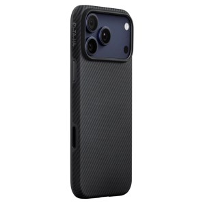 PITAKA Aramid UltraGuard Case for iPhone 17 Pro Max 6.9″ – Black/Grey
