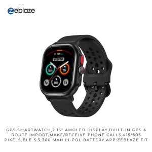 Zeblaze Beyond 3 PRO AMOLED Display – Black