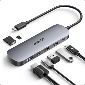 Anker NANO USB-C Hub 7 in 1 4K HDMI PD100w
