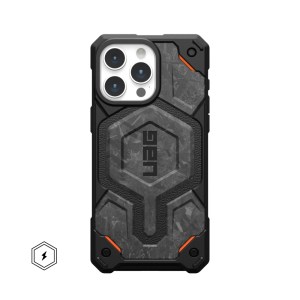 UAG Monarch Pro MagSafe iPhone 15 Pro Max 6.7 – Forged Carbon Fiber
