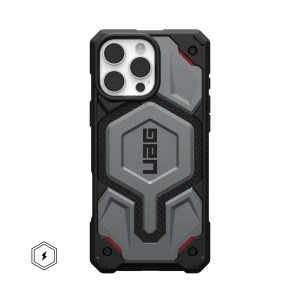 UAG Monarch Pro MagSafe iPhone 16 Pro Max 6.9 – Kevlar Silver