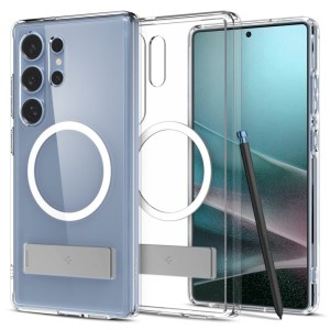 Spigen Ultra Hybrid S MagFit For S25 Ultra – Clear White
