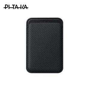Pitaka Magnetic Woven Wallet – Black/Grey