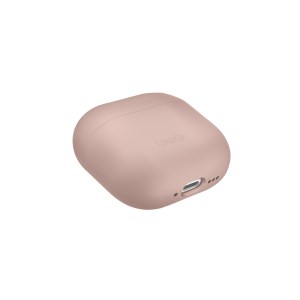 Uniq Lino Hybrid Silicone AirPods 4 Case – Pink