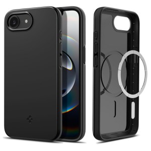 Spigen Thin Fit MagFit  iPhone 16e – Black