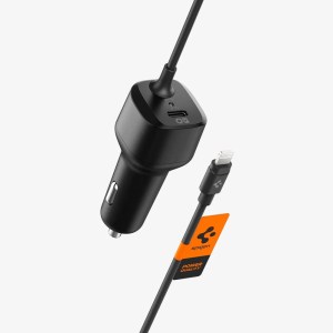 Spigen ArcStation™ 47W USB-C & Lightning Car Charger