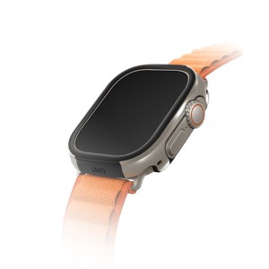 Uniq VALENCIA Apple Watch Ultra Case 49mm – Silver