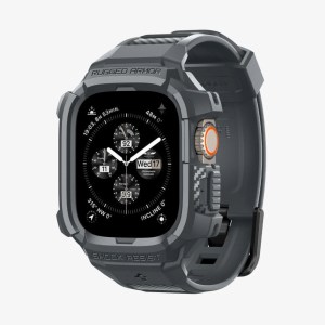 Spigen Rugged Armor Pro Case Watch Ultra 49mm – Dark Gray