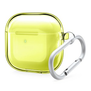Elago Clear Hang Case AirPods 4 – Neon Yellow