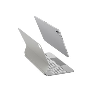 Uniq VENNO Pro Magnetic Smart Keyboard Folio For iPad Pro 11″ M4 – White