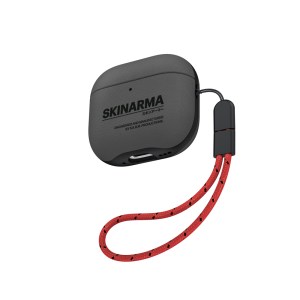 Skinarma SPUNK AirPods 4 – PEWTER GREEN