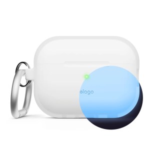 Elago AirPods Pro 2 Silicone Hang Case – Nightglow Blue