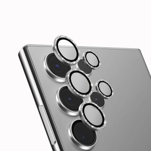 UNIQ OPTIX Aluminium Camera Lens Protector S24 Ultra – WHITE SHIMMER