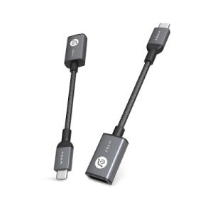 CASA F13 USB Type-C Male to USB 3.0 Female Adapter – Grey