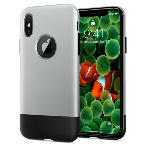 Spigen iPhone X Classic One – Aluminum Gray 057CS23345