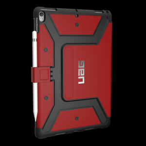 iPad Pro 10.5 Metropolis Case-Magma/Silver Logo/Black-Visual Packaging