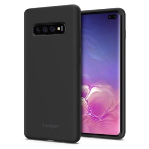 Spigen Galaxy S10+ Case Silicone Fit Black 606CS25783
