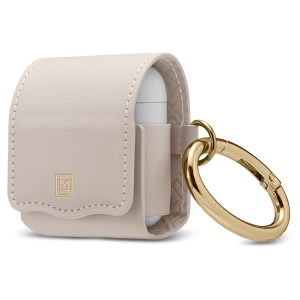 Spigen Case AirPods 2nd Gen/1st Gen La Manon Leather – Pale Pink