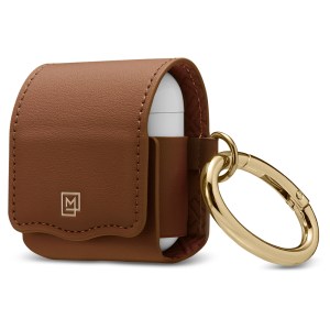 Spigen Case AirPods 2nd Gen/1st Gen La Manon Leather – Brown