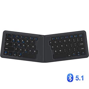 iClever Foldable Wireless Keyboard IC-BK06 [ Included Stand ]