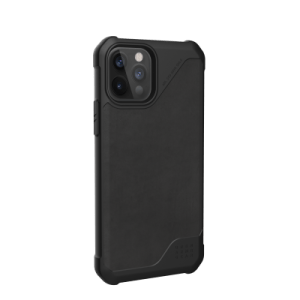 UAG iPhone 12/Pro 6.1 Metropolis LT – Leather Black