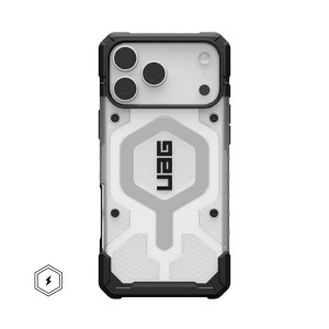 UAG Pathfinder Clear MagSafe iPhone 17 Pro Max 6.9 – Ice/Silver