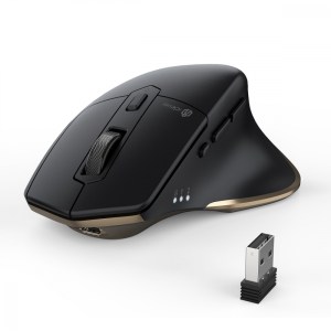 iClever MD172 Rechargeable Mouse Dual Bluetooth + 2.4 GHz