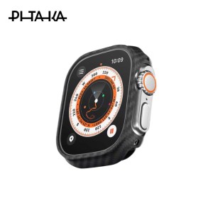 Pitaka Air Case for Apple Watch Ultra 3/Ultra 2/Ultra – Black/Grey