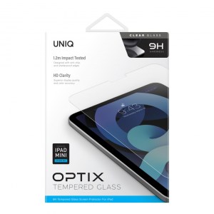 UNIQ OPTIX CLEAR iPad Mini 6/7 TEMPERED GLASS