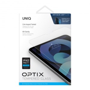 UNIQ OPTIX ANTI-BLUE LIGHT iPad 10.9/11″ TEMPERED GLASS