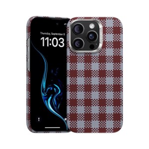 Benks ArmorVichy MagSafe Case Built with Kevlar iPhone 16 Pro Max – Red