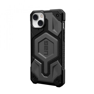 UAG iPhone 14 Plus 6.7″ Monarch Pro MagSafe – Kevlar Silver