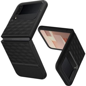 Caseology Parallax Z Flip 4 – Matt Black