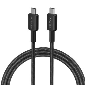 Anker 322 USB-C to USB-C Braided Cable 6ft/1.8m – Black