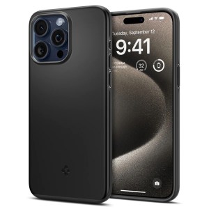 Spigen Thin Fit iPhone 15 Pro Max 6.7 – Black