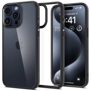 Spigen iPhone 15 Pro Max 6.7 Ultra Hybrid – Matt Black