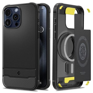 Spigen Rugged Armor MagFit 15 Pro 6.1 – Black