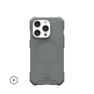 UAG ESSENTIAL ARMOR MagSafe iPhone 15 Pro 6.1 – Silver