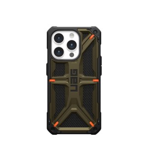 UAG Monarch iPhone 15 Pro 6.1 – Kevlar Elemental Green