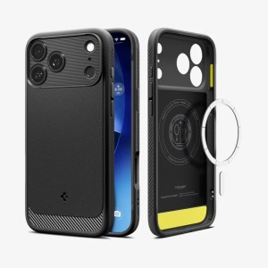 Spigen Rugged Armor ( Mag Fit ) 17 Pro Max 6.9″ – Black