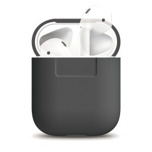 Airpods Silicone Case – Dark grey