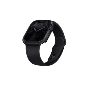 Uniq VALENCIA Apple Watch Case 46mm Series 10 – Midnight Black