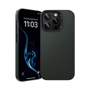 Benks ArmorTint MagSafe Case built with Kevlar iPhone 16 Pro Max – Green