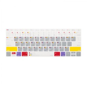 Verskin MacOS Shortcuts Keyboard Cover For MB12&NMBP13 ( US Layout–Gray)