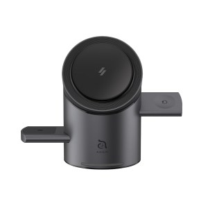 Mag Tube Qi2 3-in-1 Intelligent Charging Station – Gray