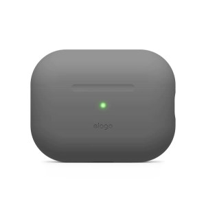 Elago AirPods Pro 2 Silicone Basic Case – Dark Grey
