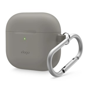 Elago Silicone Hang Case AirPods 4 – Medium Grey