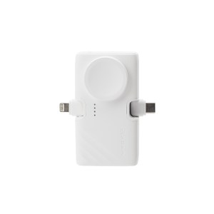 GRAVITY 3 Power Bank 5000mAh 3-in-1 Foldable – White